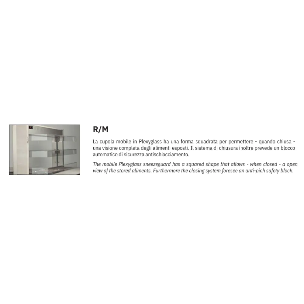 Elegant Athena 6 R/M Buffet Refrigerator