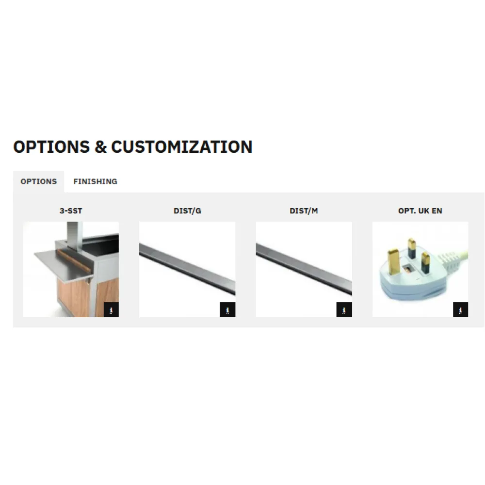 Advanced Refrigerated Serving Trolley Compass 4