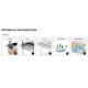 BAIN MARIE TROLLEY WITH LED LIGHTING COMPASS 3 LED SEP