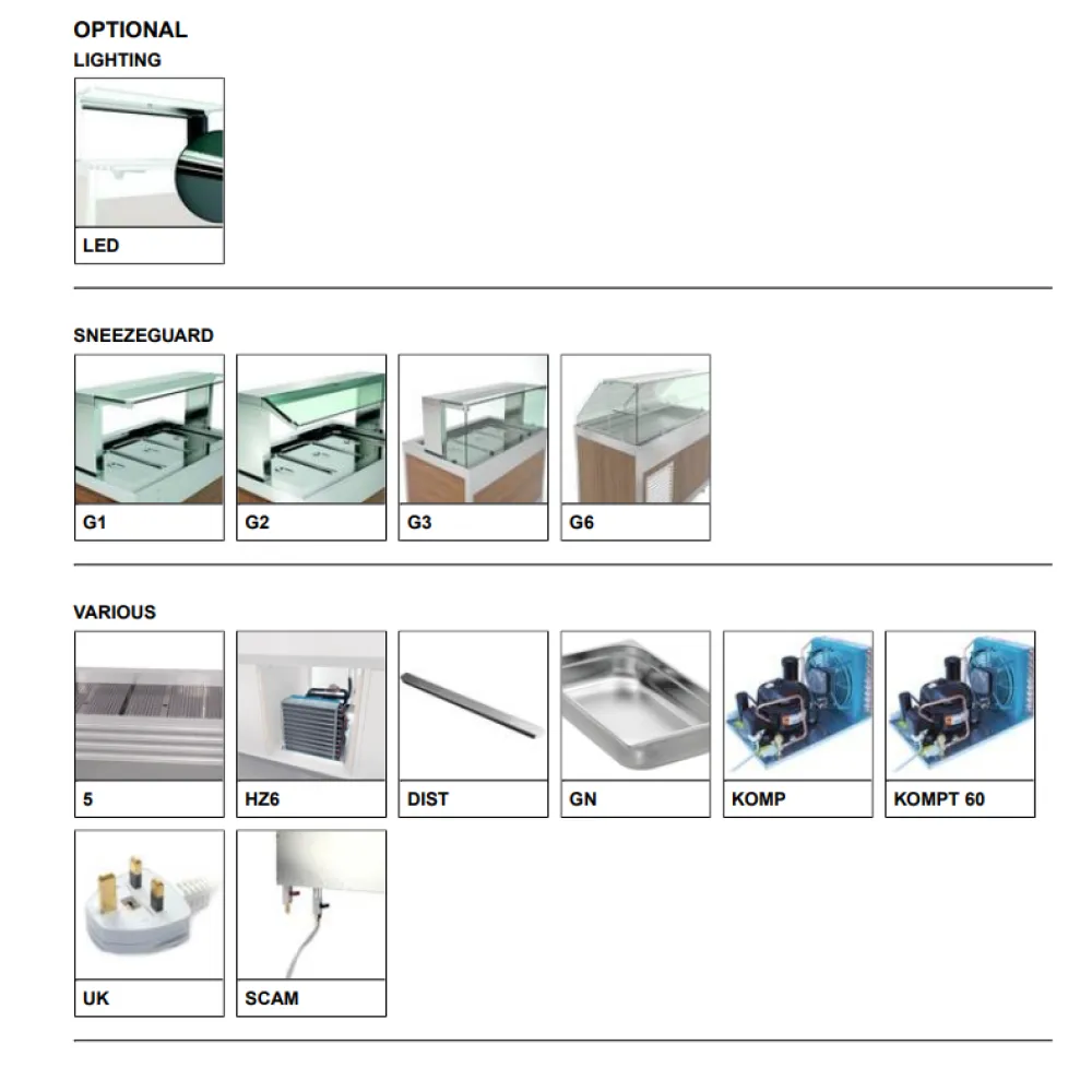 ProChef Refrigerated Countertop Drop-In ProChef Refrigerated Countertop Drop-In