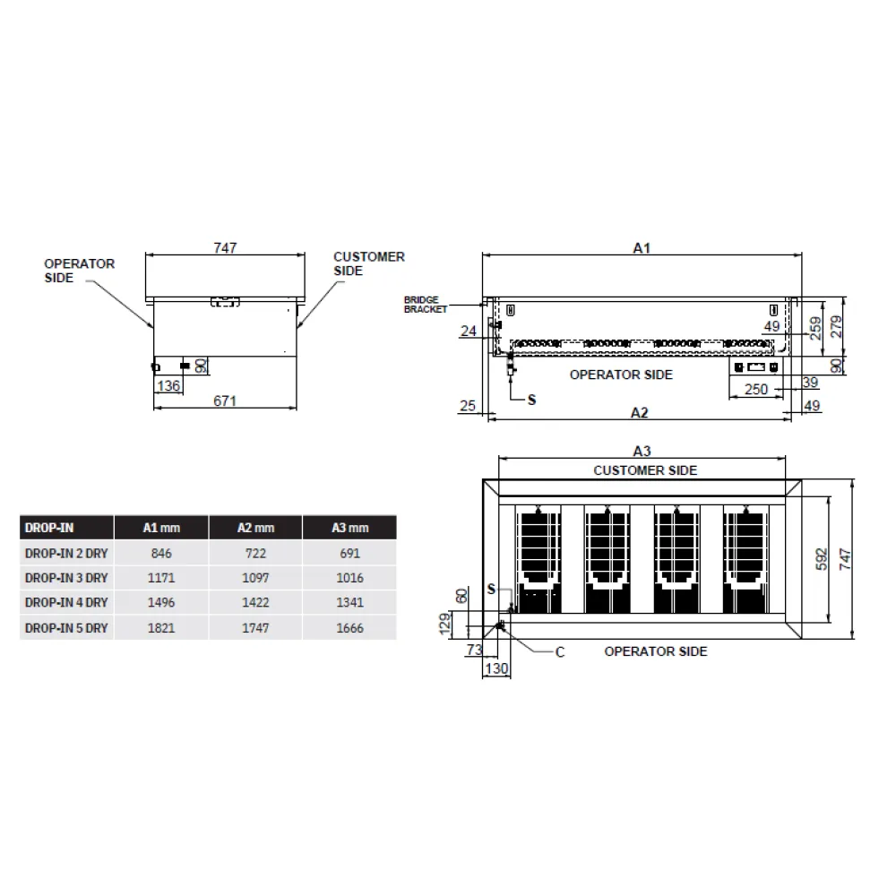 KUUM MARMIT KUIVKÜTTEGA DROP-IN 2 DRY