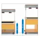 Versatile Heated Bain Marie Buffet with Infrared Lighting