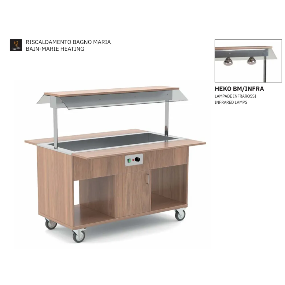 Professional Buffet Warmer with Infrared Technology
