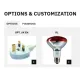 LAMPE CHAUFFANTE INFRAROUGE SUSPENDU HELIOS AIR P3 LAMPE CHAUFFANTE INFRAROUGE SUSPENDU HELIOS AIR P3