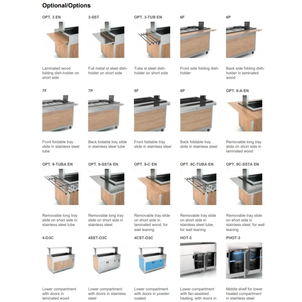 Children's Water-Heated Buffet Table