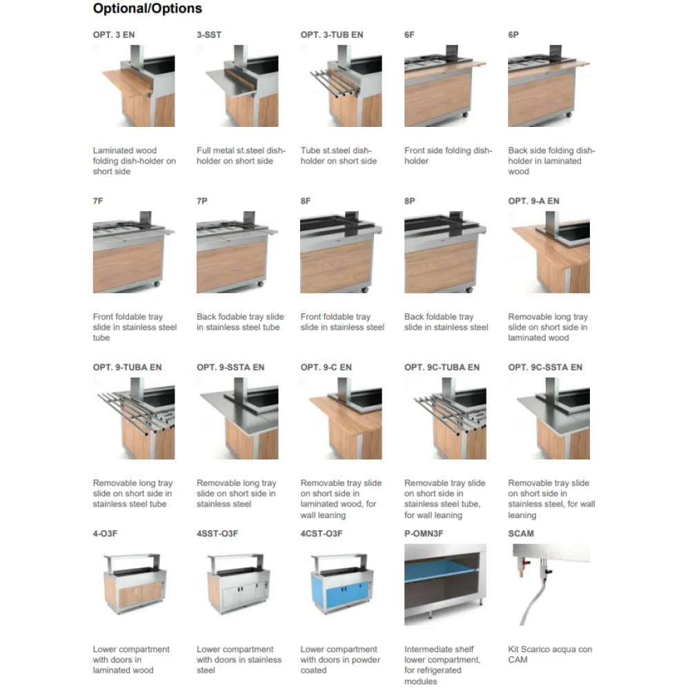 Versatile Kids Buffet with Refrigeration