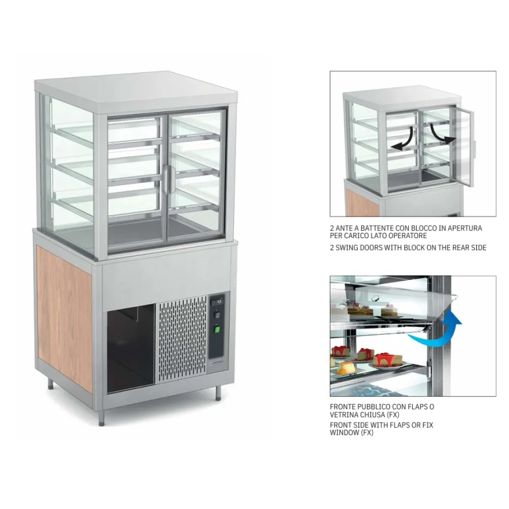 Omnia 2DSP Ventileeritav Vitriin