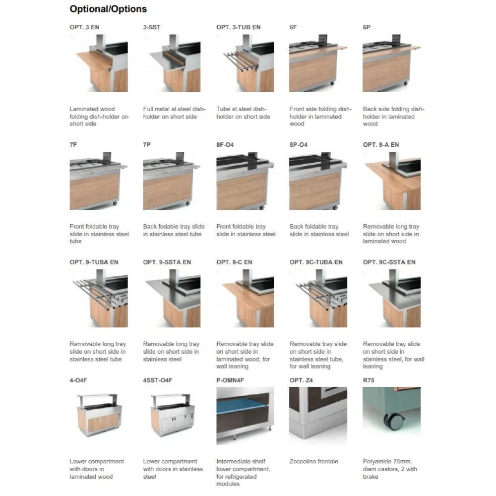 Hanex®-Topped Refrigerated Buffet - Omnia 5PR
