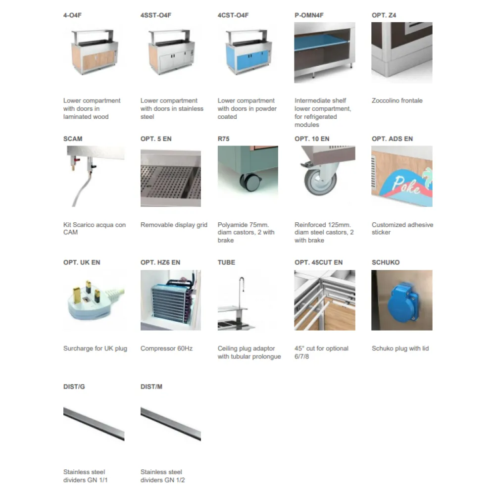 Omnia 4R Chilled Buffet Display - Tailored for You