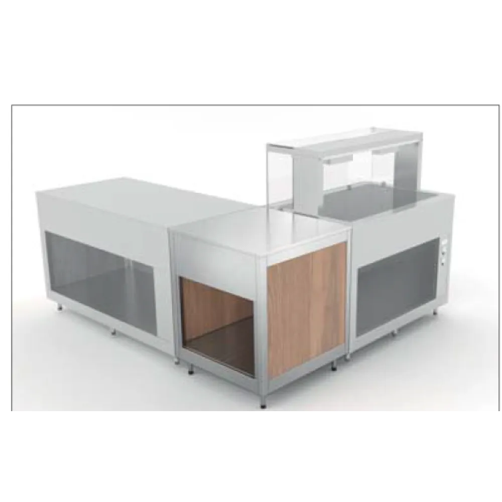 Omnia 45° Corner Square Module - Ideal for Modern Canteens