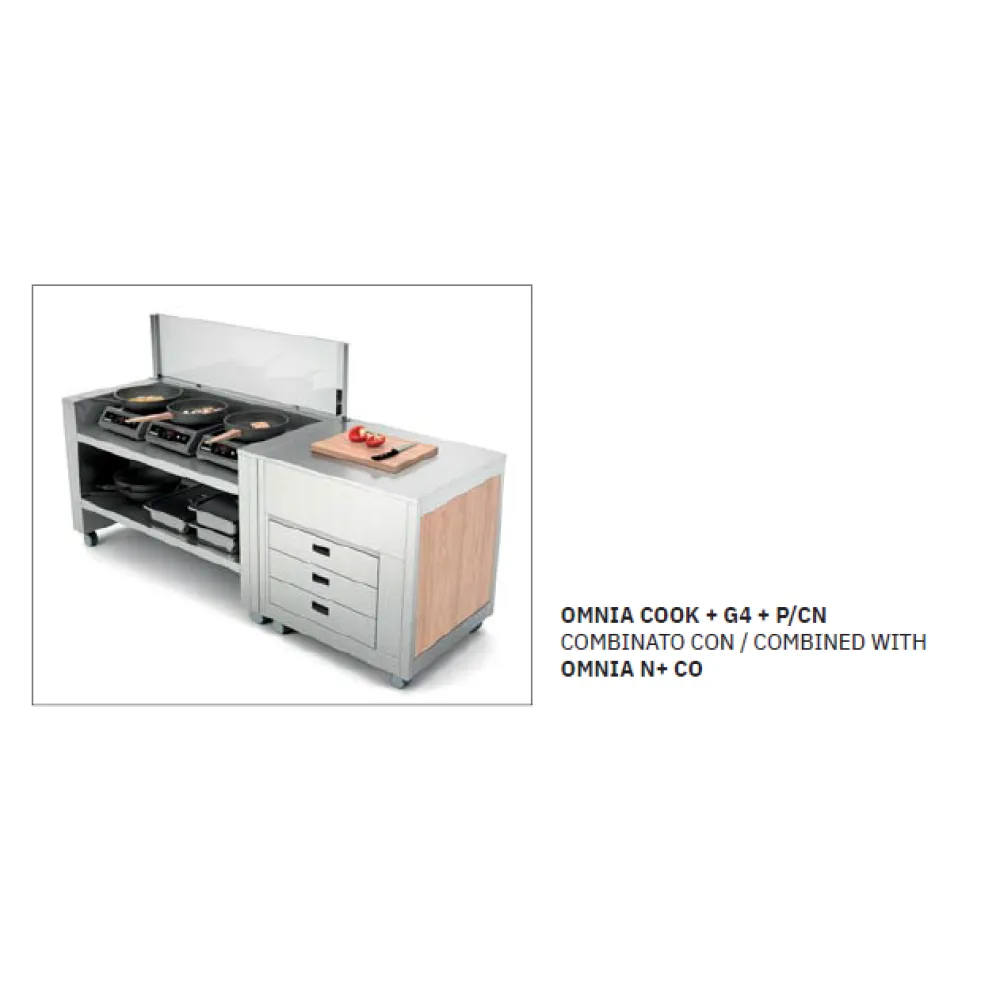 Module Neutre avec Étagère Omnia 3Cook