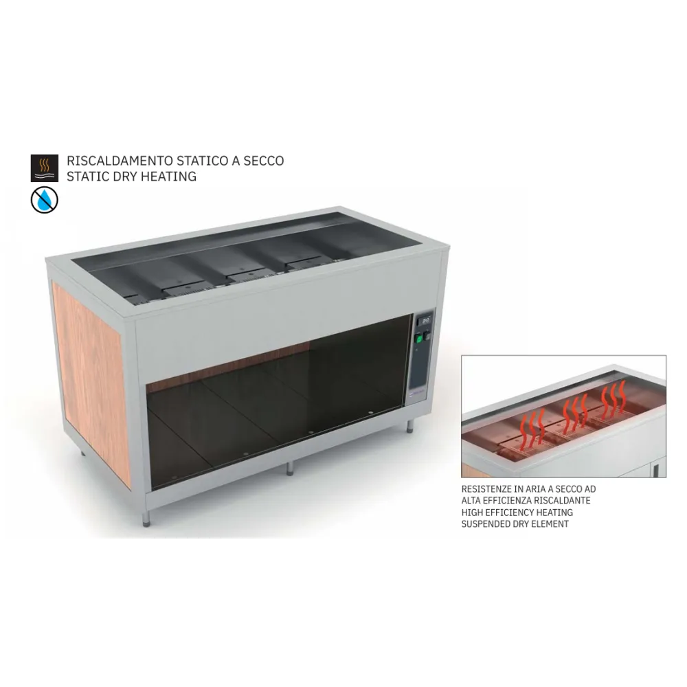 DRY HEATED BUFFET OMNIA 5 DRY