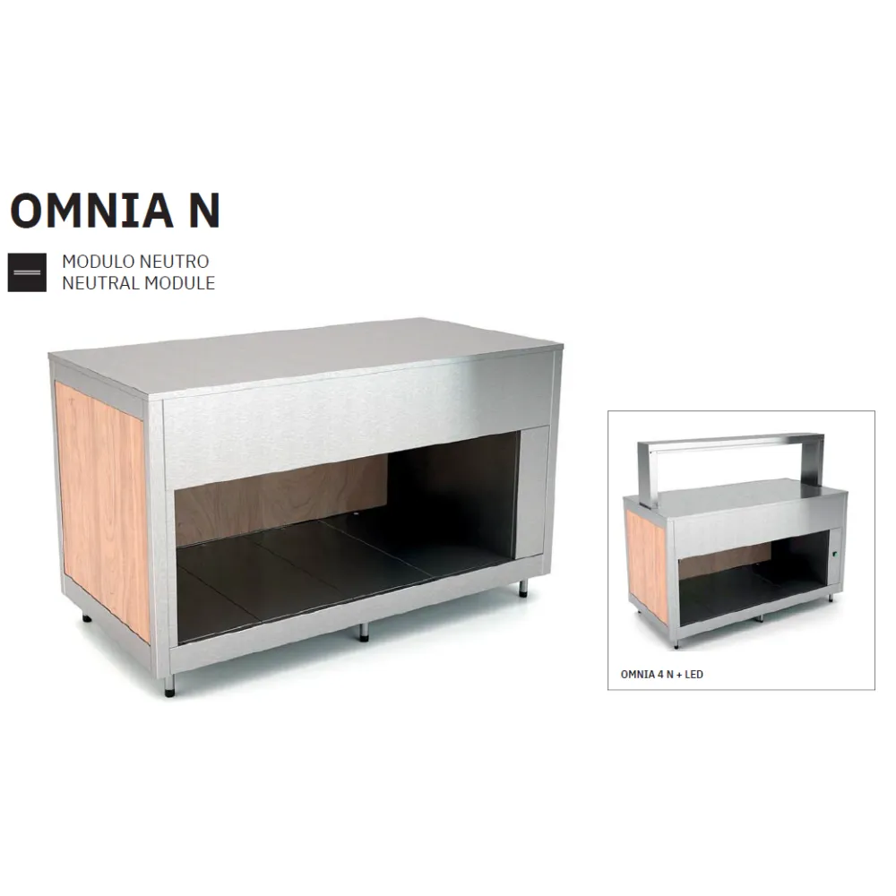 Neutraalne Moodul OMNIA 5N - Pulbervärvitud Puit