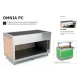 Chic Buffet Station with Heated Glass Top