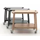 Arianna Solid Wood Serving Cart