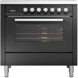Plīts ar cepeškrāsni Pro Line 90 cm LBI09WM3 indukcijas