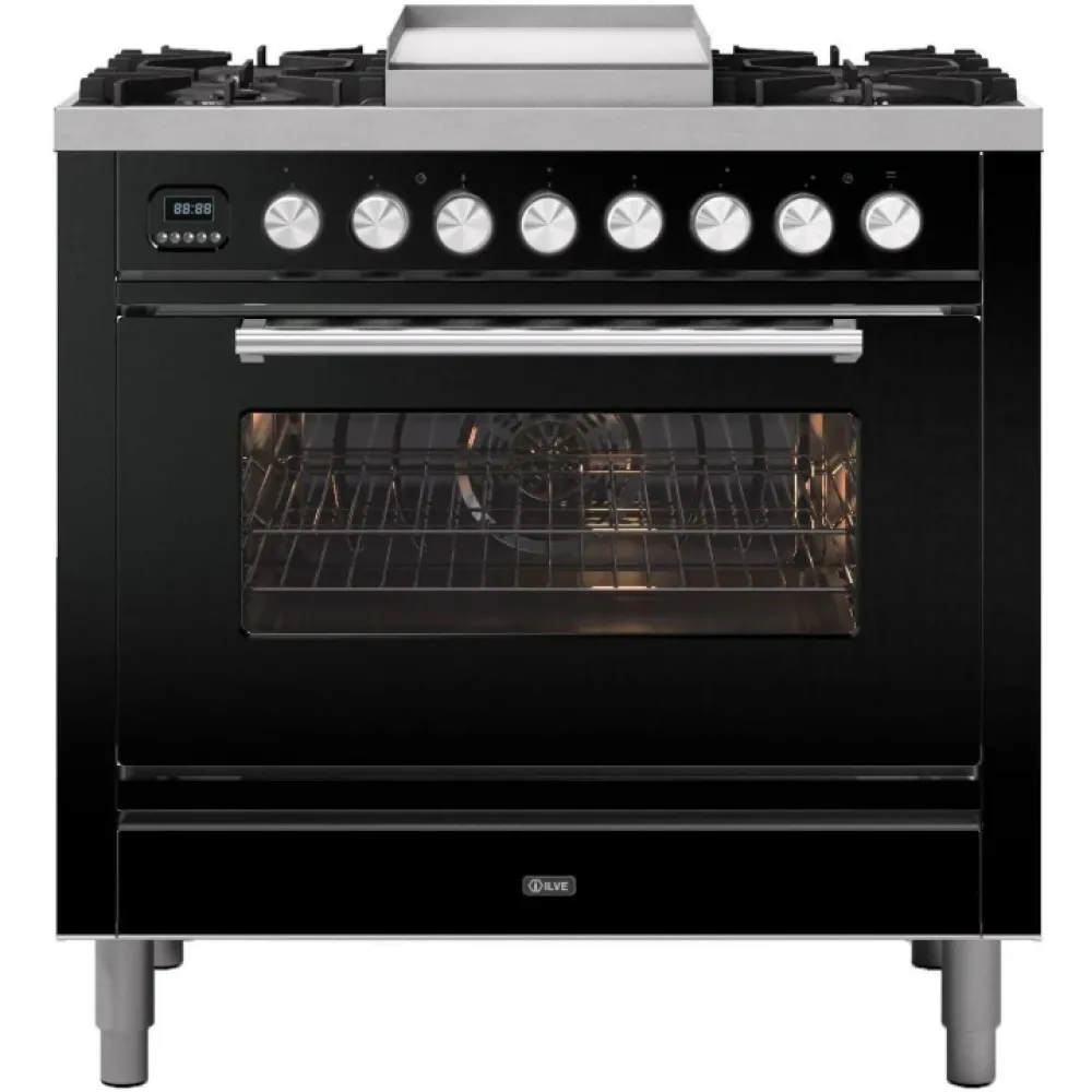 Cuisinière Ilve P09FWE3 de 90 cm avec four performant