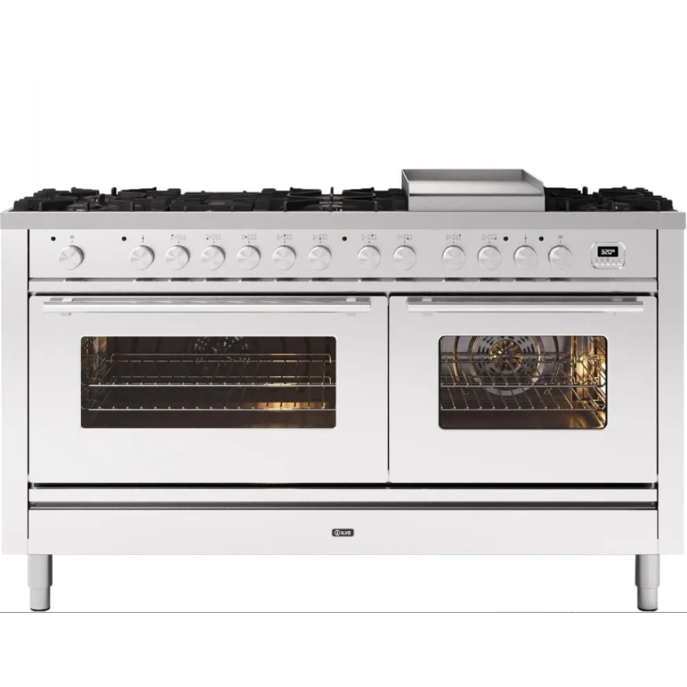 ILVE Professional Plus 150 cm Cooker with Fry Top