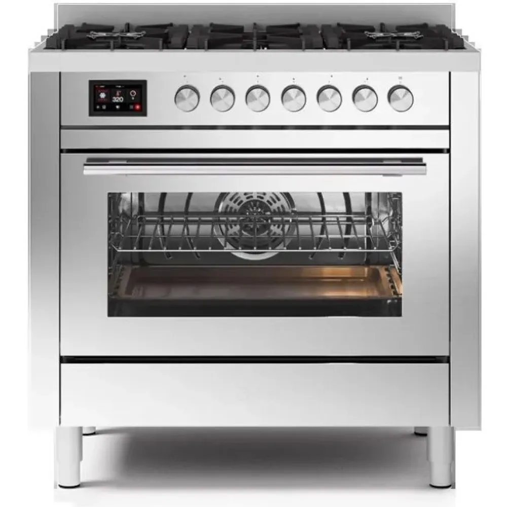 Ilve P366DDWSY Plīts ar cepeškrāsni 90 cm Ilve P366DDWSY Plīts ar cepeškrāsni 90 cm
