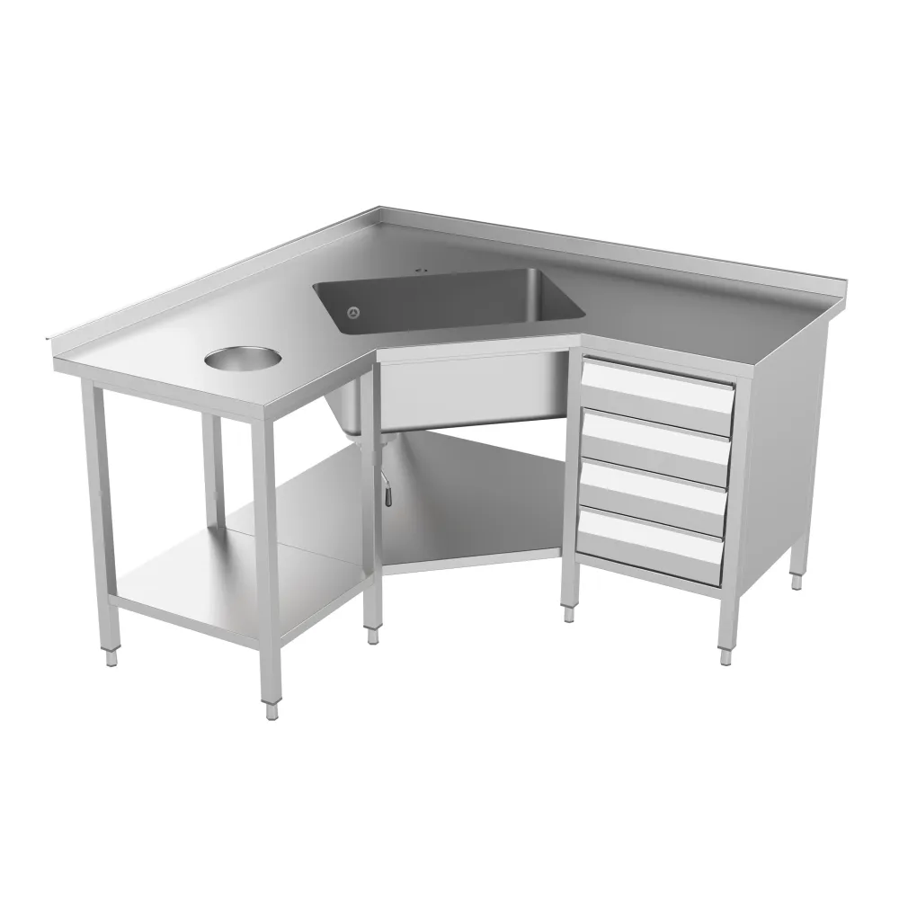 Baseinas 800 - Stilingas Stalas su Kriaukle Jūsų Namams