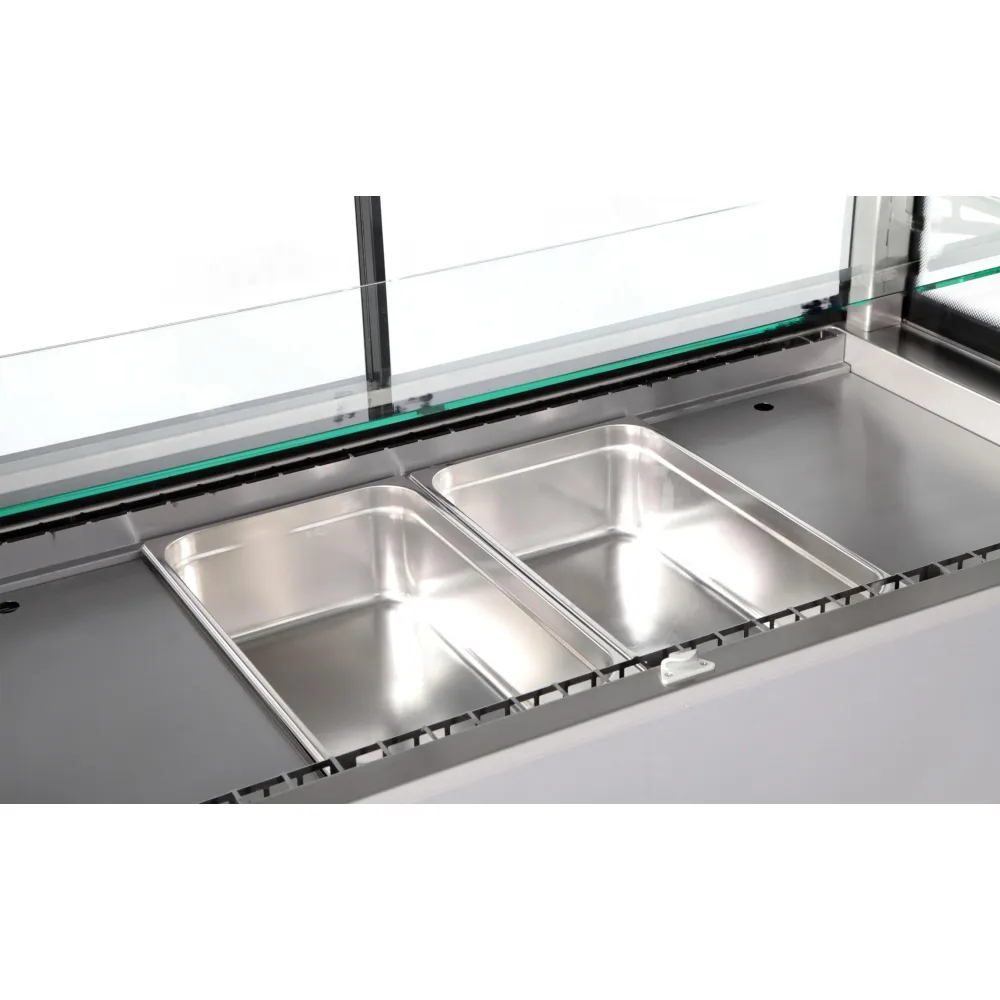 Sliding Door Cold Display Refrigerator