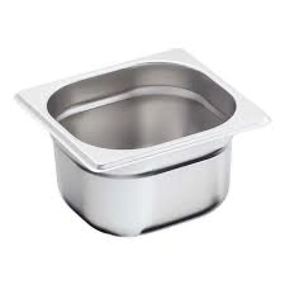 Short GN1/6 Stainless Steel Storage Container - 100mm Short GN1/6 Stainless Steel Storage Container - 100mm