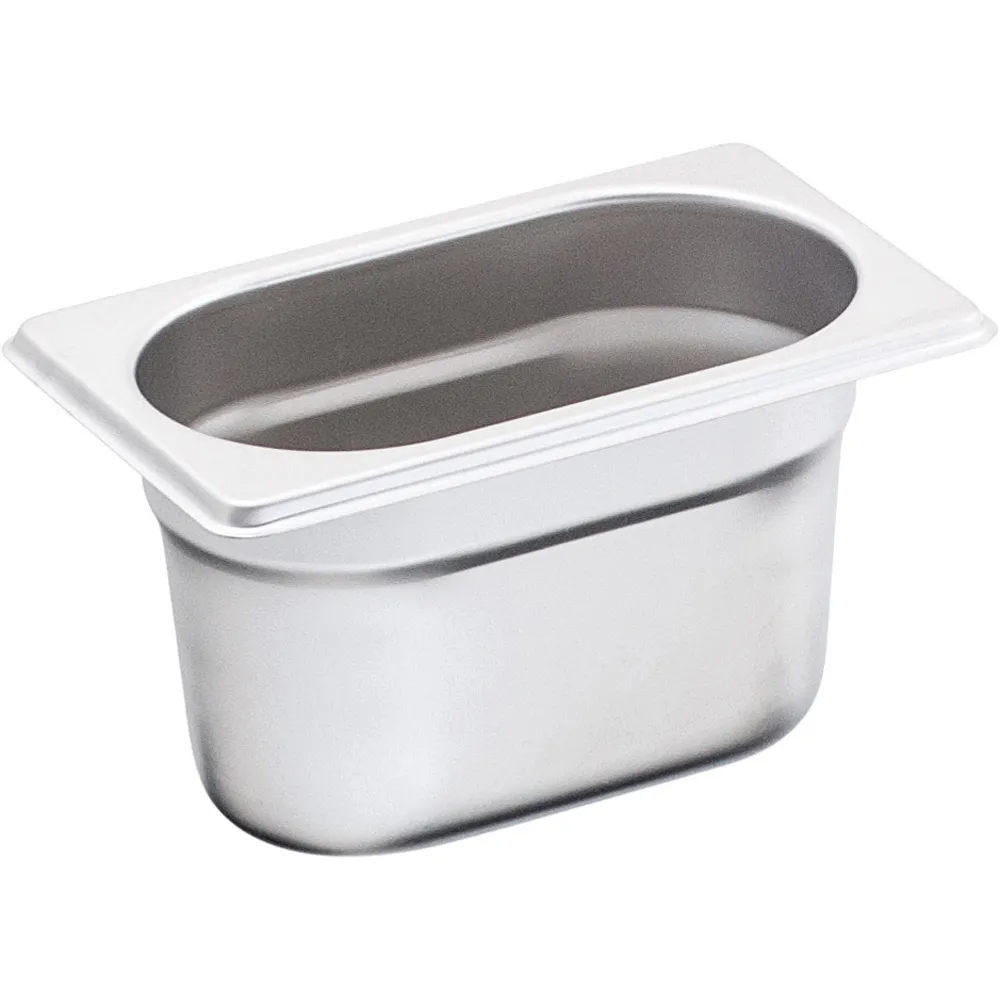 Versatile GN1/9 Stainless Steel Food Storage Container Versatile GN1/9 Stainless Steel Food Storage Container