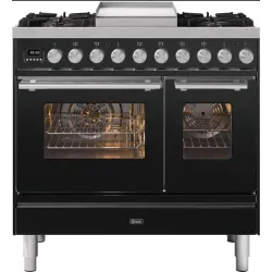 Plīts ar cepeškrāsni Professional Plus 900 mm PD096WE3 6 degļi