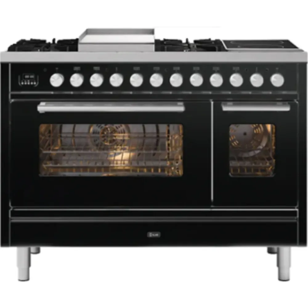 Плита с духовкой Ilve Professional Plus 120 см P12FIWE3