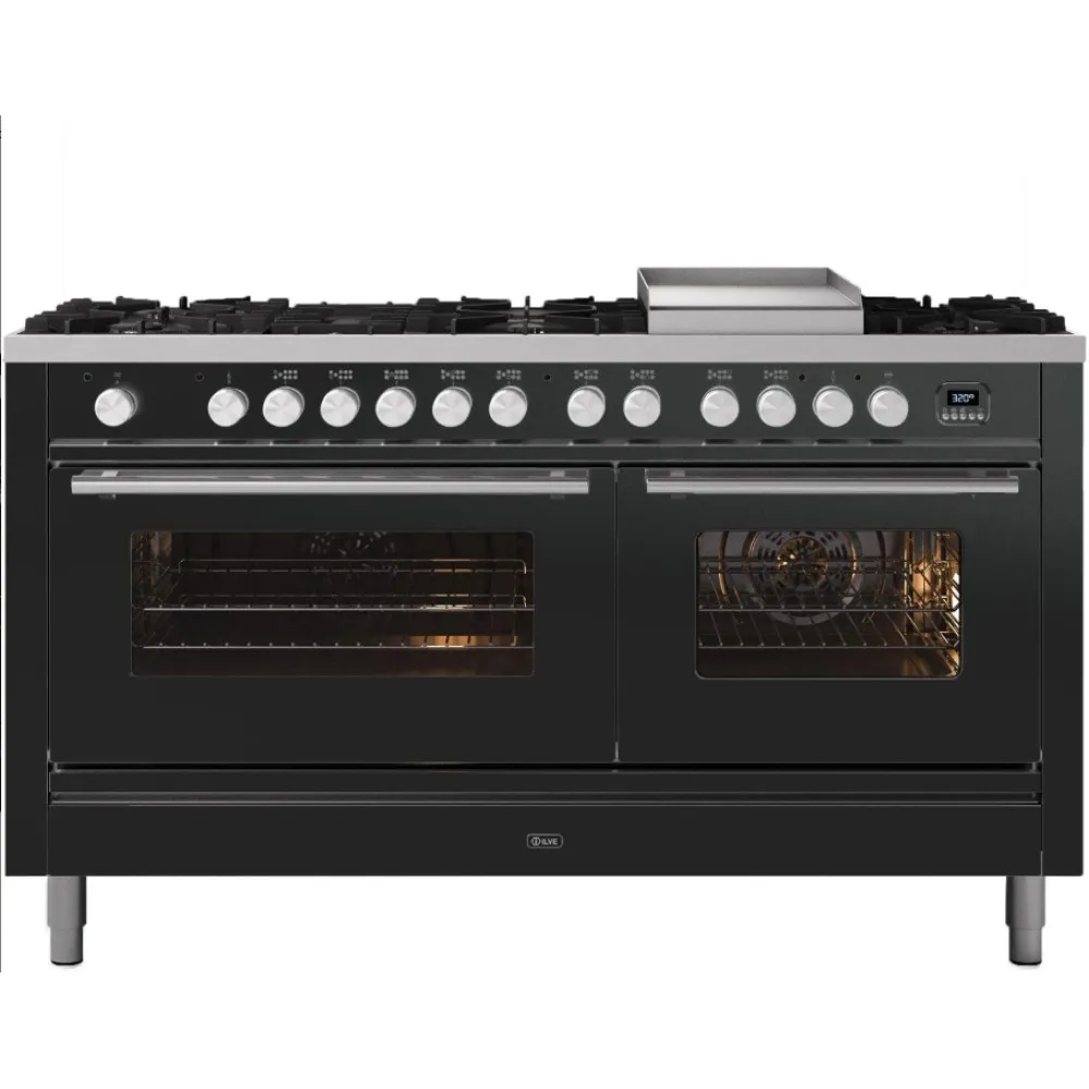 ILVE Professional Plus 150 cm Cooker with Fry Top