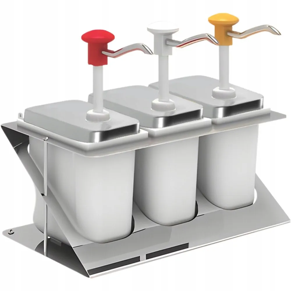 3 x 2L mērces dozators - moderns un stilīgs