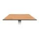 Faneruotas stalviršis iš natūralaus ąžuolo lukšto 1200x800 mm h-38 mm (WOODEN-38MM-120-80)
