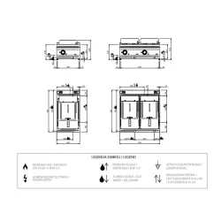 Elektriskais friteris 12 L FRBE74T DOMINA PRO 700