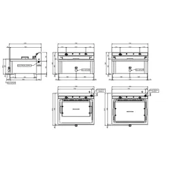 Elektriskais friteris EF60BP 34-37 L