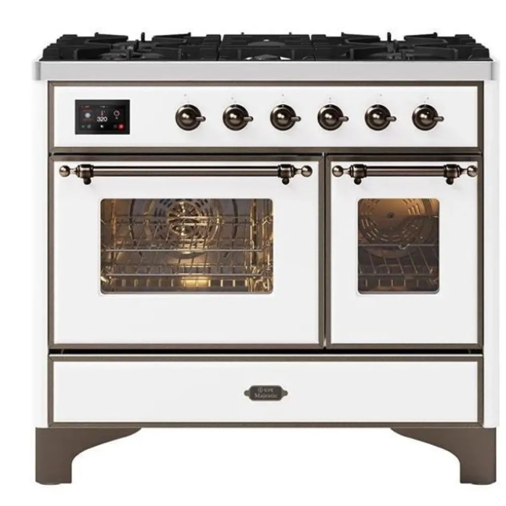 Ilve Majestic MD106DNE3 - Элитная 100 см плита с духовым шкафом