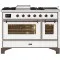 Ilve Majestic M12FIDNE3 120 см 4 конфорки + двойная индукционная зона + двойная зона готовки