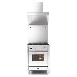 Plīts ar cepeškrāsni Professional Plus 60 cm P06WE3 4 degļi
