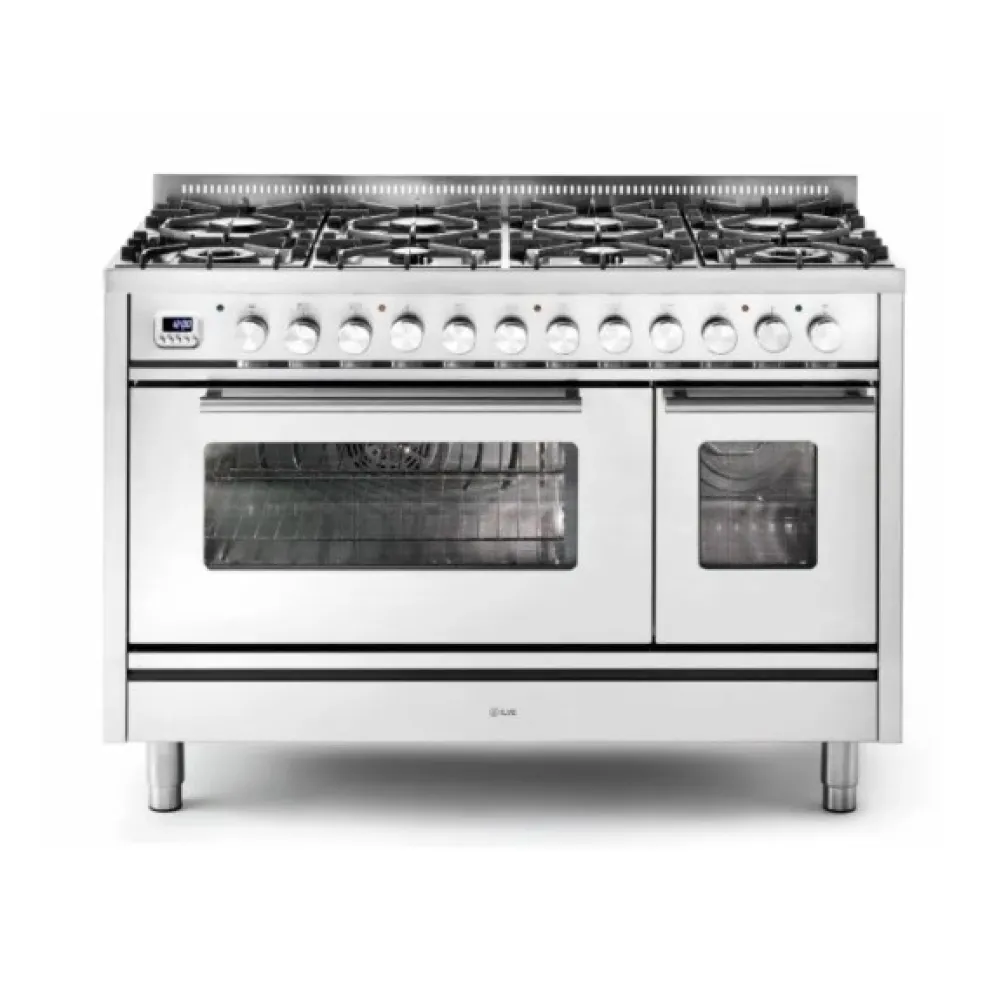Ilve Professional Plus 120 cm viryklė su dviem orkaitėmis
