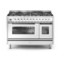 Plīts ar cepeškrāsni Professional Plus 120 cm P127WE3 7 degļi