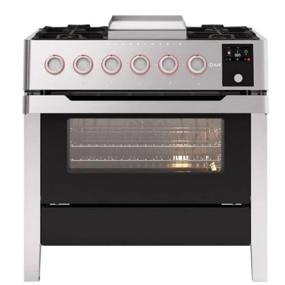 ILVE Panoramagic PM09FDS3 90cm Range Cooker