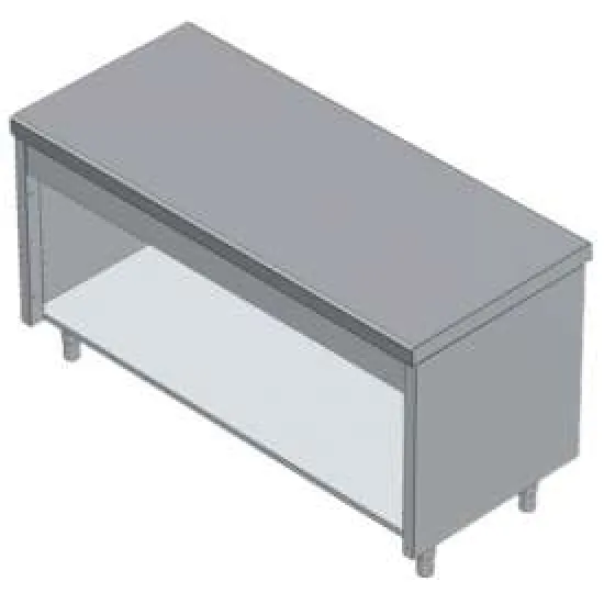 Darbo stalas su neutraliąja spintele