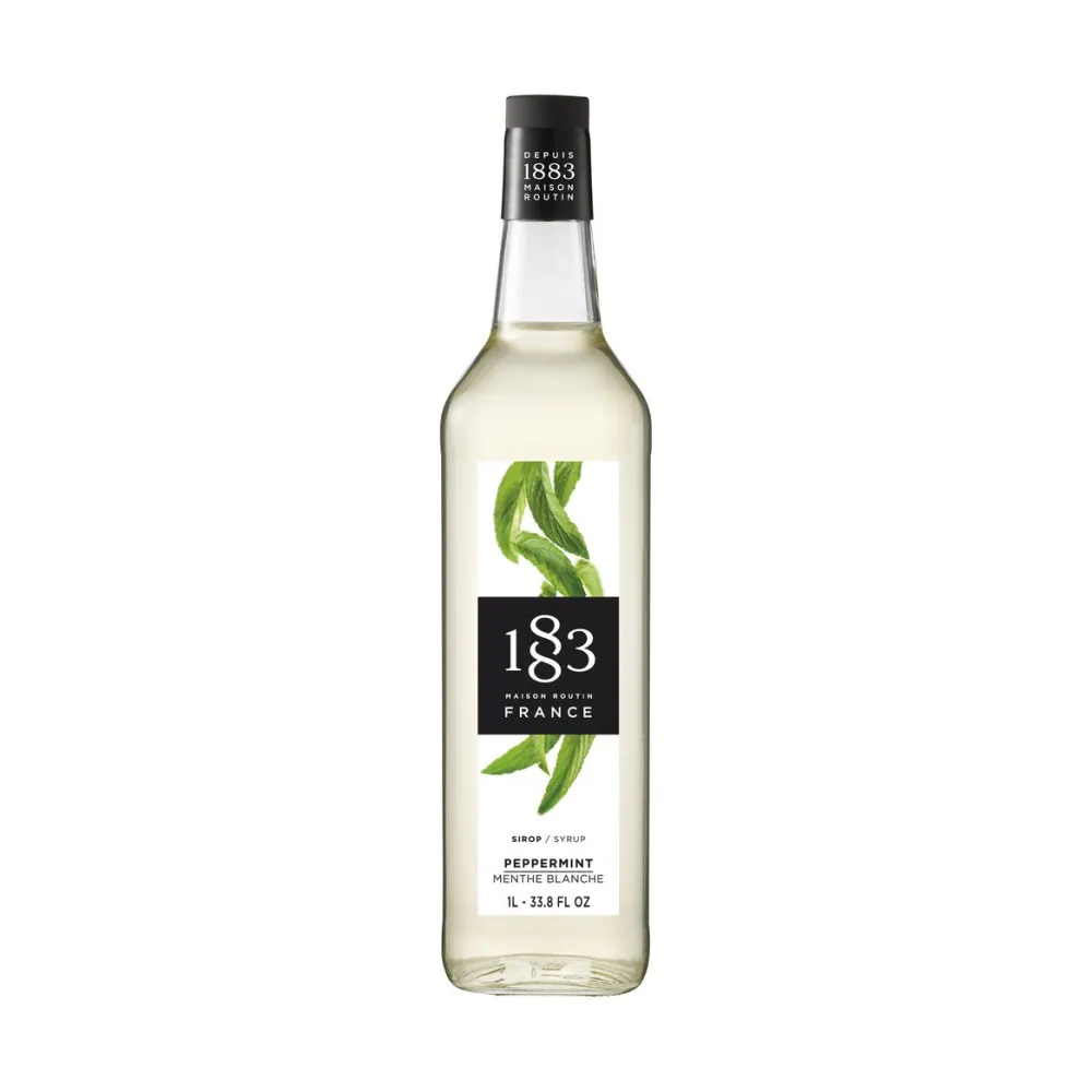 Sirop Menthe Poivrée 1L - Évasion Fraîche Sirop Menthe Poivrée 1L - Évasion Fraîche