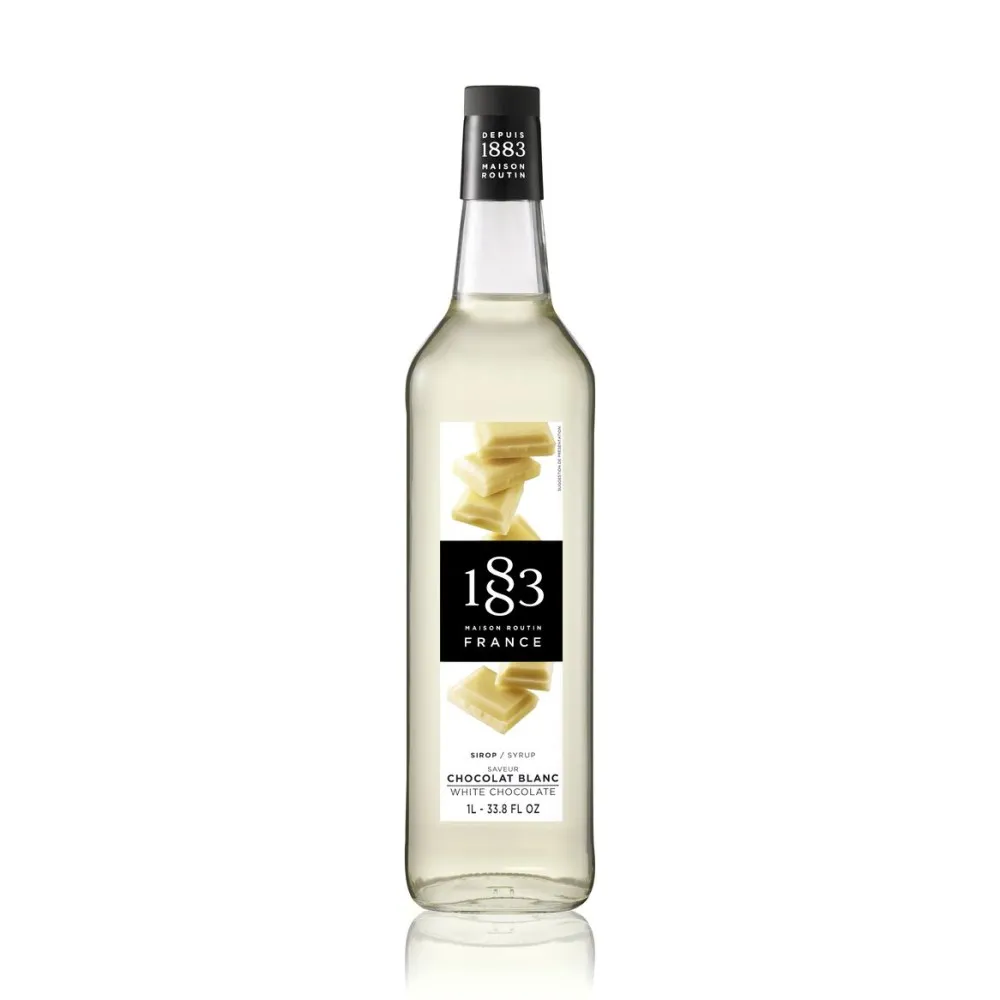 Sirop de Chocolat Blanc 1L - Délice Gourmand Sirop de Chocolat Blanc 1L - Délice Gourmand