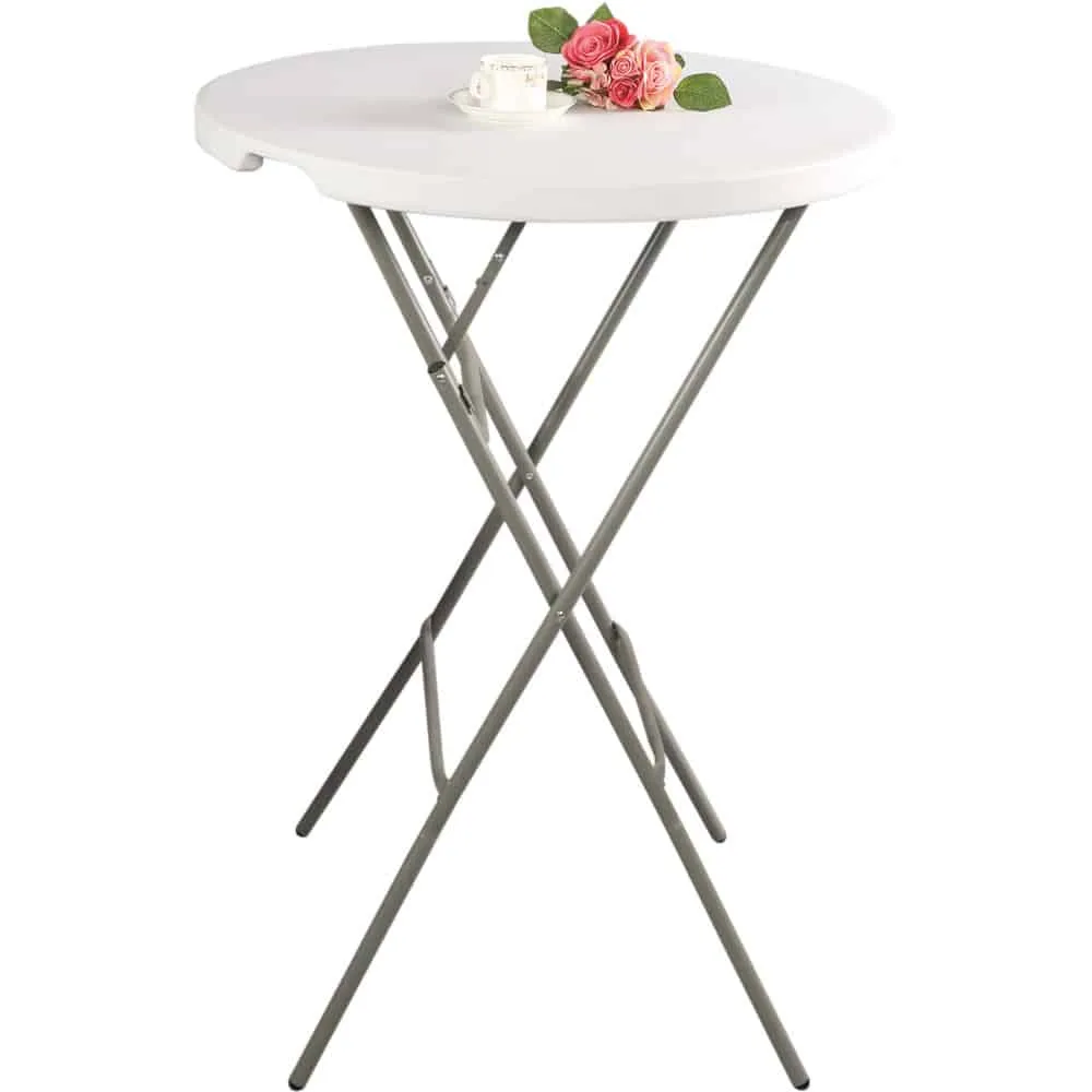 Compact Folding Stand Table for Events Compact Folding Stand Table for Events