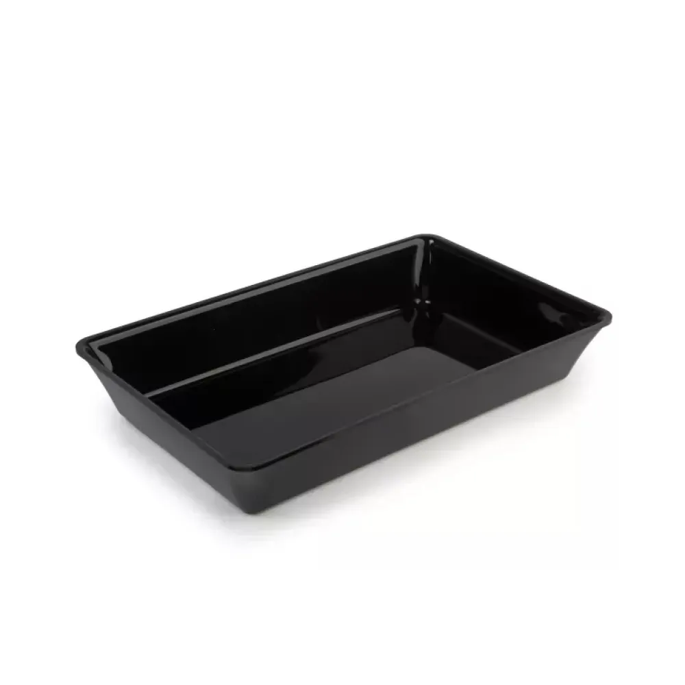 Polimetilmetakrilato GN 1/1 80 mm Plexi indas Juoda (A00016756)