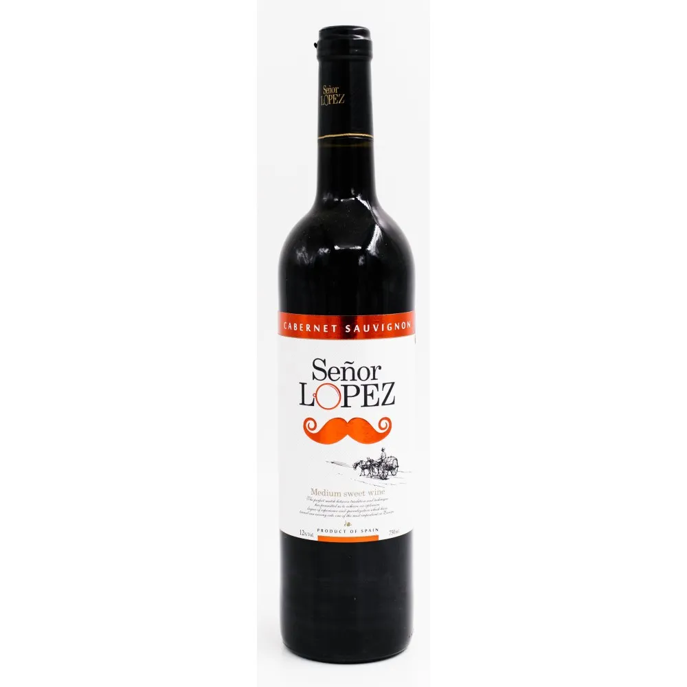 Senoras Lopez Cabernet Sauvignon - Saldus ir aromatingas