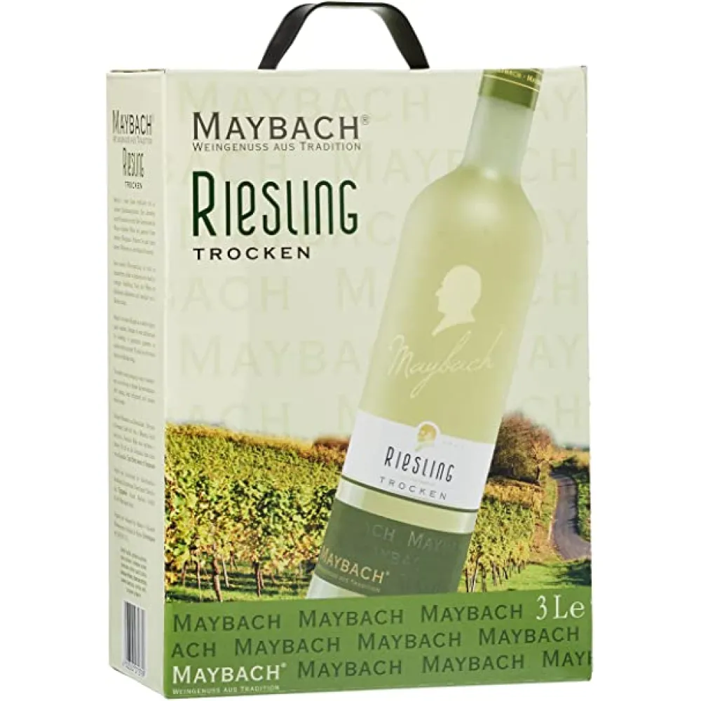 Maybach Riesling Trocken 3L - Vynas su Elegancija