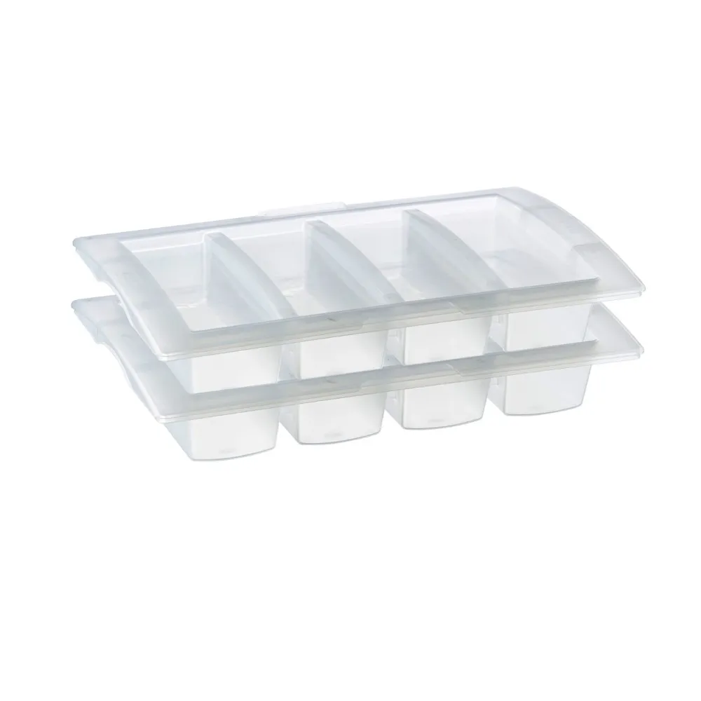 4-Compartment Food Organizer Box with Lid GN 1/1