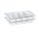 4-Compartment Food Organizer Box with Lid GN 1/1
