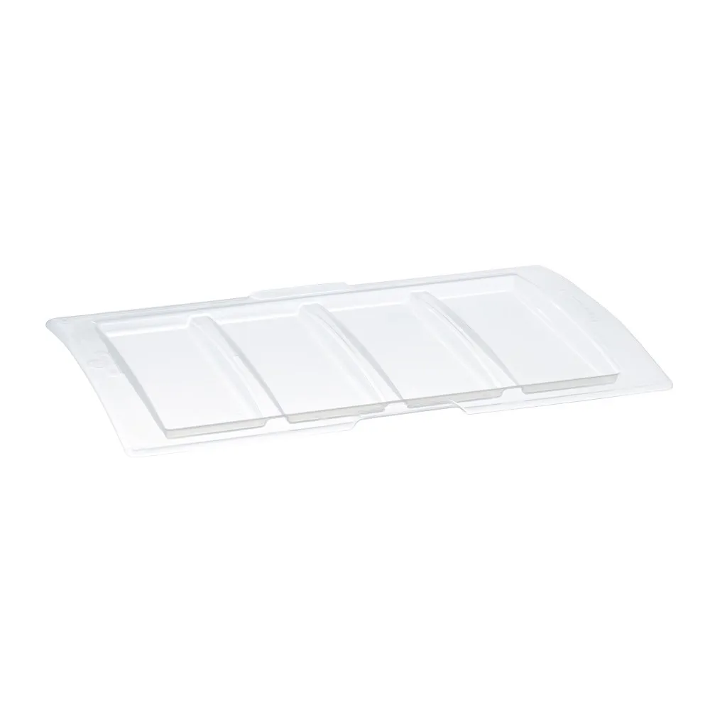 4-Compartment Food Organizer Box with Lid GN 1/1